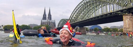 Video Rheinschwimmen des DUC Köln e.V. 2019